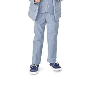 NWT GYMBOREE SEARSUCKER STRIPED PANTS Blue and White Special Ocassions Size‎ 2T